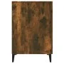 Escritorio madera contrachapada roble ahumado 140x50x75 cm de vidaXL, Escritorios - Ref: Foro24-817552, Precio: 117,04 €, Des...