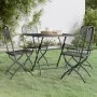 Garten-Ess-Set 5-tlg. Streckmetallgewebe anthrazit von vidaXL, Gartensets - Ref: Foro24-3084720, Preis: 262,07 €, Rabatt: %