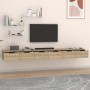 Wandregale 2 Stück Sperrholz Eiche Sonoma 102x30x20 cm von vidaXL, Regale und Regale - Ref: Foro24-3115902, Preis: 122,11 €, ...