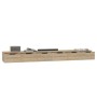 Wandregale 2 Stück Sperrholz Eiche Sonoma 102x30x20 cm von vidaXL, Regale und Regale - Ref: Foro24-3115902, Preis: 122,11 €, ...