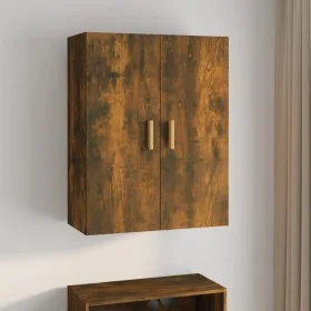 Smoked oak wall hanging cabinet 69.5x34x90 cm by vidaXL, Sideboards - Ref: Foro24-817381, Price: 56,20 €, Discount: %