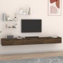 Wandschränke 2 Stück braunes Eichensperrholz 102x30x20cm von vidaXL, Regale und Regale - Ref: Foro24-3115907, Preis: 125,37 €...