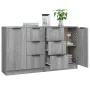 Sideboards 2 Stk. Sonoma graues Sperrholz 60x30x70 cm von vidaXL, Sideboards - Ref: Foro24-3115794, Preis: 155,47 €, Rabatt: %