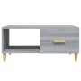 Sonoma grau Holzwerkstoff Couchtisch 89,5x50x40 cm von vidaXL, Couchtisch - Ref: Foro24-817514, Preis: 61,03 €, Rabatt: %