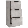 Sideboards 3 Stück zementgraues Sperrholz von vidaXL, Sideboards - Ref: Foro24-3115839, Preis: 142,83 €, Rabatt: %