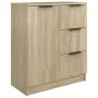 Sideboards 2 Stück Sonoma-Eichensperrholz 60x30x70 cm von vidaXL, Sideboards - Ref: Foro24-3115790, Preis: 173,31 €, Rabatt: %