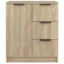Sideboards 2 Stück Sonoma-Eichensperrholz 60x30x70 cm von vidaXL, Sideboards - Ref: Foro24-3115790, Preis: 166,47 €, Rabatt: %