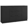 Sideboards 2 Stück schwarzes Sperrholz 60x30x70 cm von vidaXL, Sideboards - Ref: Foro24-3115789, Preis: 168,99 €, Rabatt: %