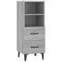 Sonoma grau Sperrholz Anrichte 34,5x34x90 cm von vidaXL, Sideboards - Ref: Foro24-817418, Preis: 60,67 €, Rabatt: %