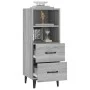Sonoma grau Sperrholz Anrichte 34,5x34x90 cm von vidaXL, Sideboards - Ref: Foro24-817418, Preis: 60,67 €, Rabatt: %
