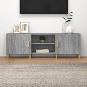 Mueble para TV madera contrachapada gris Sonoma 150x30x50 cm de vidaXL, Muebles TV - Ref: Foro24-817502, Precio: 75,73 €, Des...