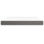 Colchón de muelles ensacados cuero sintético gris 180x200x20 cm de vidaXL, Colchones - Ref: Foro24-347846, Precio: 263,18 €, ...