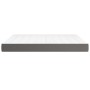 Colchón de muelles ensacados cuero sintético gris 180x200x20 cm de vidaXL, Colchones - Ref: Foro24-347846, Precio: 263,18 €, ...