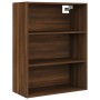 Eichenbrauner Wandschrank 69,5 x 32,5 x 90 cm von vidaXL, Sideboards - Ref: Foro24-817401, Preis: 67,23 €, Rabatt: %