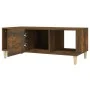 Couchtisch aus geräuchertem Eichensperrholz, 102 x 50 x 40 cm von vidaXL, Couchtisch - Ref: Foro24-817525, Preis: 45,62 €, Ra...