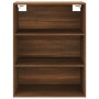 Eichenbrauner Wandschrank 69,5 x 32,5 x 90 cm von vidaXL, Sideboards - Ref: Foro24-817401, Preis: 67,23 €, Rabatt: %