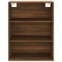 Eichenbrauner Wandschrank 69,5 x 32,5 x 90 cm von vidaXL, Sideboards - Ref: Foro24-817401, Preis: 65,67 €, Rabatt: %
