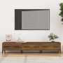 TV-Schrank aus geräuchertem Eichensperrholz, 150 x 34,5 x 30 cm von vidaXL, TV-Möbel - Ref: Foro24-817512, Preis: 96,75 €, Ra...