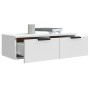 Wandschränke 2 Einheiten aus weißem Sperrholz 68x30x20 cm von vidaXL, Regale und Regale - Ref: Foro24-3115892, Preis: 98,80 €...