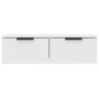 Wandschränke 2 Einheiten aus weißem Sperrholz 68x30x20 cm von vidaXL, Regale und Regale - Ref: Foro24-3115892, Preis: 98,80 €...