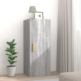 Sonoma grau Sperrholz-Hängeschrank 34,5x34x90 cm von vidaXL, Regale und Regale - Ref: Foro24-817439, Preis: 49,03 €, Rabatt: %
