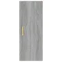 Sonoma grau Sperrholz-Hängeschrank 34,5x34x90 cm von vidaXL, Regale und Regale - Ref: Foro24-817439, Preis: 49,03 €, Rabatt: %
