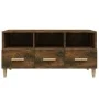 TV-Schrank aus geräuchertem Eichensperrholz, 102 x 36 x 50 cm von vidaXL, TV-Möbel - Ref: Foro24-817495, Preis: 60,50 €, Raba...