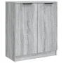 Sonoma Gray Plywood 3-Piece Sideboard by vidaXL, Sideboards - Ref: Foro24-3115786, Price: 220,16 €, Discount: %
