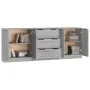 Sonoma Gray Plywood 3-Piece Sideboard by vidaXL, Sideboards - Ref: Foro24-3115786, Price: 220,16 €, Discount: %