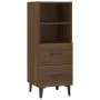 Sideboard aus braunem Eichensperrholz, 34,5 x 34 x 90 cm von vidaXL, Sideboards - Ref: Foro24-817419, Preis: 60,25 €, Rabatt: %