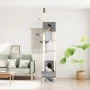 Cat scratching post floor to ceiling light gray 277-303 cm by vidaXL, Cat furniture - Ref: Foro24-171613, Price: 100,10 €, Di...