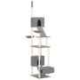 Cat scratching post floor to ceiling light gray 277-303 cm by vidaXL, Cat furniture - Ref: Foro24-171613, Price: 103,67 €, Di...