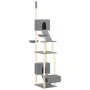 Cat scratching post floor to ceiling light gray 277-303 cm by vidaXL, Cat furniture - Ref: Foro24-171613, Price: 100,10 €, Di...