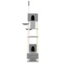 Cat scratching post floor to ceiling light gray 277-303 cm by vidaXL, Cat furniture - Ref: Foro24-171613, Price: 100,10 €, Di...
