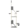 Cat scratching post floor to ceiling light gray 277-303 cm by vidaXL, Cat furniture - Ref: Foro24-171613, Price: 100,10 €, Di...