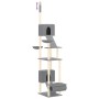 Cat scratching post floor to ceiling light gray 277-303 cm by vidaXL, Cat furniture - Ref: Foro24-171613, Price: 103,67 €, Di...