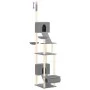 Cat scratching post floor to ceiling light gray 277-303 cm by vidaXL, Cat furniture - Ref: Foro24-171613, Price: 100,10 €, Di...