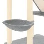 Cat scratching post floor to ceiling light gray 277-303 cm by vidaXL, Cat furniture - Ref: Foro24-171613, Price: 100,10 €, Di...