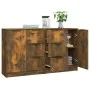 Sideboards 2 units smoked oak plywood 60x30x70 cm by vidaXL, Sideboards - Ref: Foro24-3115793, Price: 142,27 €, Discount: %