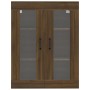 Armario colgante de pared roble Sonoma 69,5x34x90 cm de vidaXL, Aparadores - Ref: Foro24-817392, Precio: 87,43 €, Descuento: %