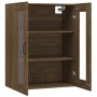 Armario colgante de pared roble Sonoma 69,5x34x90 cm de vidaXL, Aparadores - Ref: Foro24-817392, Precio: 87,43 €, Descuento: %