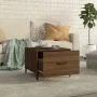 Coffee tables with metal legs 2 units brown oak 50x50x40 cm by vidaXL, Coffee table - Ref: Foro24-817542, Price: 64,99 €, Dis...