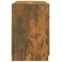 Schreibtisch aus geräuchertem Eichensperrholz mit Beistellschrank von vidaXL, Schreibtische - Ref: Foro24-3115913, Preis: 136...