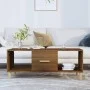 Couchtisch aus braunem Eichensperrholz, 102 x 50 x 40 cm von vidaXL, Couchtisch - Ref: Foro24-817527, Preis: 63,65 €, Rabatt: %