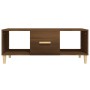 Mesa de centro madera contrachapada roble marrón 102x50x40 cm de vidaXL, Mesas de centro - Ref: Foro24-817527, Precio: 64,38 ...