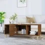 Couchtisch aus braunem Eichensperrholz, 102 x 50 x 40 cm von vidaXL, Couchtisch - Ref: Foro24-817527, Preis: 63,65 €, Rabatt: %