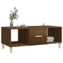 Couchtisch aus braunem Eichensperrholz, 102 x 50 x 40 cm von vidaXL, Couchtisch - Ref: Foro24-817527, Preis: 63,65 €, Rabatt: %