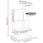 Cat scratching post with light gray sisal posts 108.5 cm by vidaXL, Cat furniture - Ref: Foro24-171598, Price: 50,09 €, Disco...