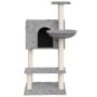 Katzenkratzbaum mit hellgrauen Sisalstämmen 108,5 cm von vidaXL, Katzenmöbel - Ref: Foro24-171598, Preis: 50,97 €, Rabatt: %