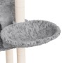 Katzenkratzbaum mit hellgrauen Sisalstämmen 108,5 cm von vidaXL, Katzenmöbel - Ref: Foro24-171598, Preis: 50,97 €, Rabatt: %